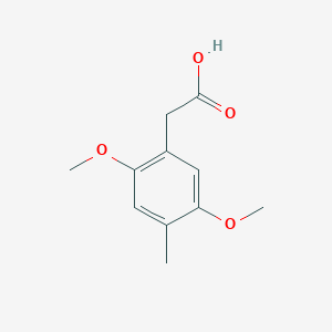 2-(2',5'-Dimethoxy-4'-methylphenyl)-acetic acid