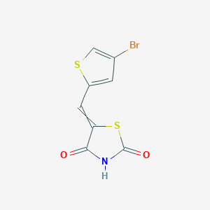 5-(4-Bromothiophen-2-ylmethylene)-2,4-thiazolidinedione