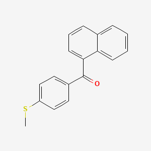 (4-Methylthiophenyl)-naphth-1-yl-ketone