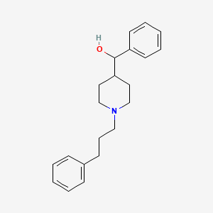 alpha-Phenyl-1-(3-phenylpropyl)-4-piperidinemethanol