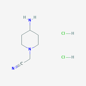 2-(4-Aminopiperidin-1-yl)acetonitrile dihydrochloride