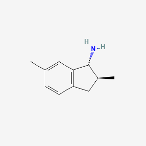(1R,2S)-2,6-dimethyl-2,3-dihydro-1H-inden-1-amine