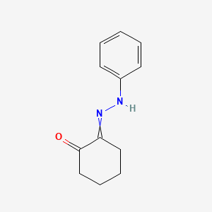 molecular formula C12H14N2O B8588720 Cyclohexanedione monophenylhydrazone 