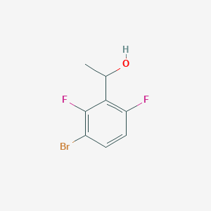 molecular formula C8H7BrF2O B8588782 1-(3-Bromo-2,6-difluorophenyl)ethanol 