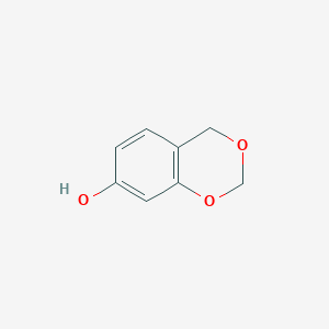 molecular formula C8H8O3 B8588836 4H-benzo[d][1,3]dioxin-7-ol 