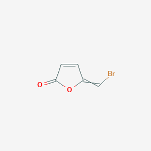 molecular formula C5H3BrO2 B8588850 5-(Bromomethylidene)furan-2(5H)-one 