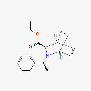 Rel-(1r,3r,4s)-ethyl2-((s)-1-phenylethyl)-2-azabicyclo[2.2.2]oct-5-ene-3-carboxylate