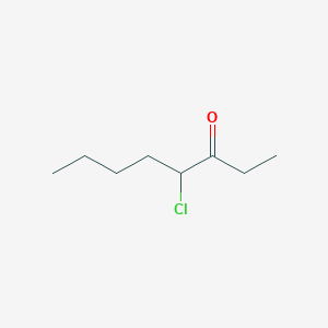 molecular formula C8H15ClO B8589024 4-Chlorooctan-3-one CAS No. 77527-88-9