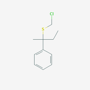molecular formula C11H15ClS B8589108 {2-[(Chloromethyl)sulfanyl]butan-2-yl}benzene CAS No. 54895-04-4