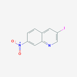 molecular formula C9H5IN2O2 B8589139 3-Iodo-7-nitroquinoline 