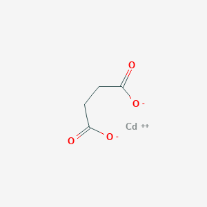 molecular formula C4H4CdO4 B085896 琥珀酸镉 CAS No. 141-00-4
