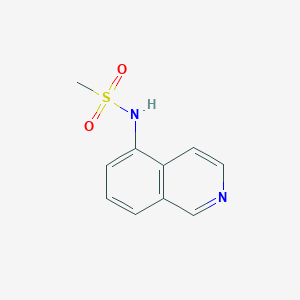 molecular formula C10H10N2O2S B8589616 5-Methanesulfonamidoisoquinoline 