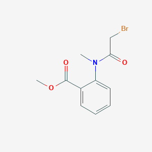 methyl 2-[(2-bromoacetyl)-methylamino]benzoate