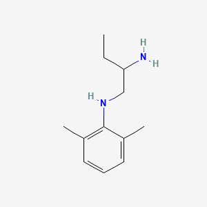molecular formula C12H20N2 B8589756 1-(2,6-Dimethylphenyl-amino)-2-amino-butane 