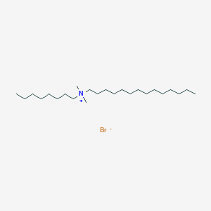 molecular formula C24H52BrN B8590012 N,N-Dimethyl-N-octyltetradecan-1-aminium bromide CAS No. 138416-95-2