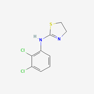 molecular formula C9H8Cl2N2S B8590097 N-(2,3-Dichlorophenyl)thiazolidin-2-imine 