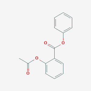 molecular formula C15H12O4 B085901 乙酰水杨酸苯酯 CAS No. 134-55-4