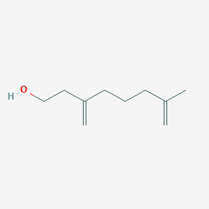 molecular formula C10H18O B8590160 7-Octen-1-ol, 7-methyl-3-methylene- CAS No. 73945-79-6