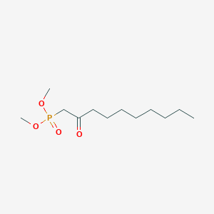 molecular formula C12H25O4P B8590294 Dimethyl (2-oxodecyl)phosphonate CAS No. 37497-13-5
