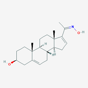 molecular formula C21H31NO2 B085903 (3β,20Z)-20-(羟基亚氨基)孕-5,16-二烯-3-醇 CAS No. 1045-71-2