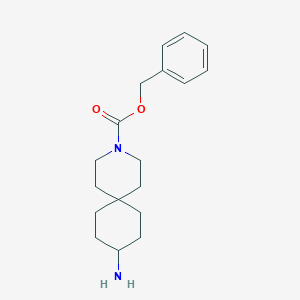 Benzyl 9-amino-3-azaspiro[5.5]undecane-3-carboxylate