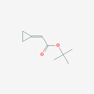 Acetic acid, 2-cyclopropylidene-, 1,1-dimethylethyl ester