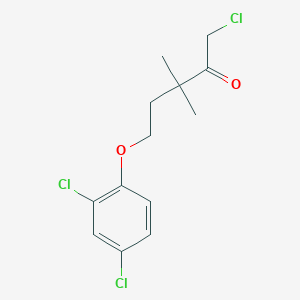 1-Chloro-5-(2,4-dichlorophenoxy)-3,3-dimethylpentan-2-one