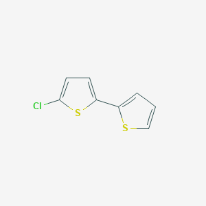 molecular formula C8H5ClS2 B8590404 2-(5-Chloro-2-thienyl)thiophene 