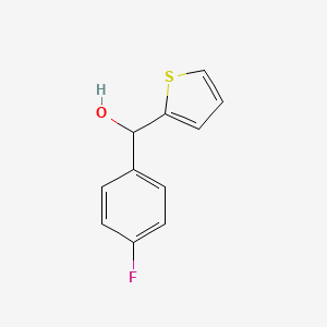 molecular formula C11H9FOS B8590415 (4-Fluorophenyl)(2-thienyl)methanol 