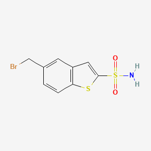5-Bromomethyl-2-sulfamoylbenzo[b]thiophene