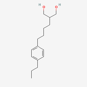 2-[4-(4-Propylphenyl)butyl]propane-1,3-diol