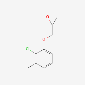 B8590527 2-[(2-Chloro-3-methylphenoxy)methyl]oxirane CAS No. 89507-55-1