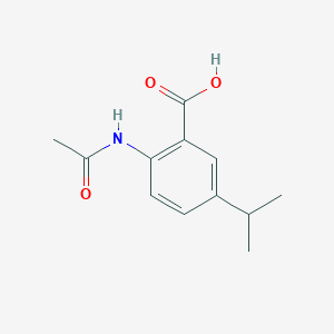 B8590579 2-(Acetylamino)-5-(1-methylethyl)benzoic acid CAS No. 79069-38-8