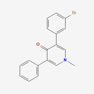 3-(3-Bromophenyl)-1-methyl-5-phenylpyridin-4(1H)-one