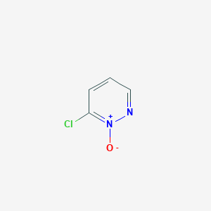 Pyridazine, 3-chloro-, 2-oxide