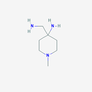 4-Amino-4-aminomethyl-1-methylpiperidine