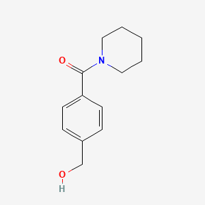 [4-(Piperidine-1-carbonyl)phenyl]methanol