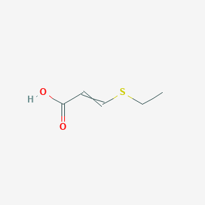 3-(Ethylsulfanyl)prop-2-enoic acid
