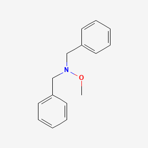 B8590969 N-Benzyl-N-methoxy-1-phenylmethanamine CAS No. 112408-46-5