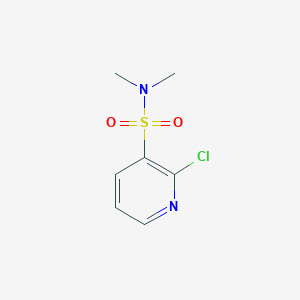 molecular formula C7H9ClN2O2S B8591025 2-chloro-N,N-dimethyl-3-pyridinesulfonamide CAS No. 38030-53-4