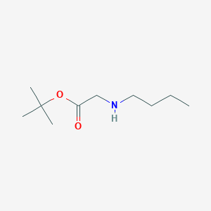 molecular formula C10H21NO2 B8591048 Tert-butyl 2-(butylamino)acetate 