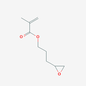 molecular formula C9H14O3 B8591063 3-(Oxiran-2-yl)propyl 2-methylprop-2-enoate CAS No. 56900-00-6