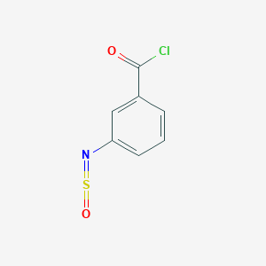 Benzoyl chloride, 3-(sulfinylamino)-