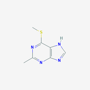 B085911 2-methyl-6-methylsulfanyl-7H-purine CAS No. 1008-47-5