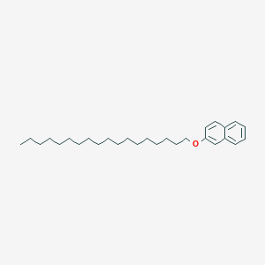 molecular formula C28H44O B8591153 2-Octadecyloxynaphthalene CAS No. 116834-04-9