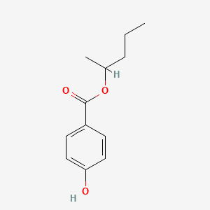Pentan-2-YL 4-hydroxybenzoate