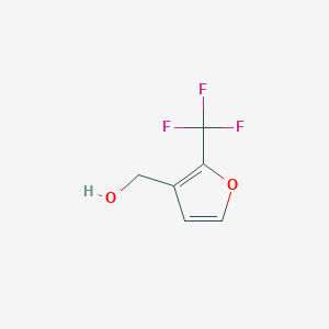 molecular formula C6H5F3O2 B8591216 (2-Trifluoromethyl-furan-3-yl)-methanol 