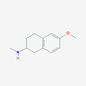 N-Methyl-6-methoxytetralin-2-amine