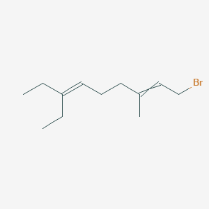 1-Bromo-7-ethyl-3-methylnona-2,6-diene