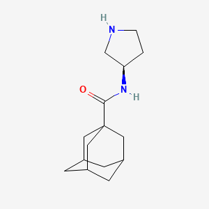 (R)-N-(Pyrrolidin-3-yl)-1-adamantanecarboxamide